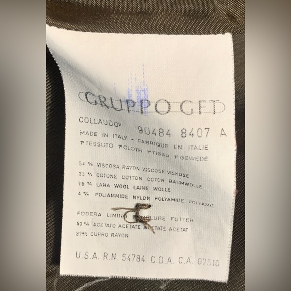 GIORGIO ARMANI LE COLLEZIONI MADE IN ITALY WOMEN’S BLAZER - Picture 6 of 7